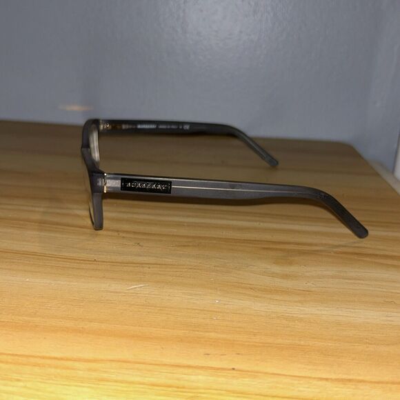 Burberry Eyeglasses B 2108 3769 Matte Gray Square Frames Only Italy 54 16 140 - Picture 5 of 6